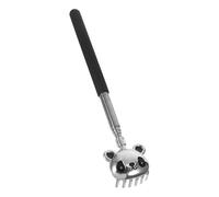 Mikinona Gratte-dos Extensible en Acier Inoxydable Panda, Outil de Massage Portable, Grattoir Dorsal Télescopique Robuste, Usage Domestique, Soulagement Démangeaisons, pour Personnes Âgées