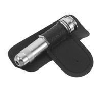 Mikinona Guitar Endpin Jack Socket Set Aluminium Housing With PU Sleeve Metal Output Jack For Bass Guitar Parts Easy Installation And Stable Connection