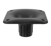 Mikinona Haut-Parleur Design Élégant Facile à Installer à Corne en Plastique Noire Améliore la Qualité Sonore pour Spectacle sur Scène