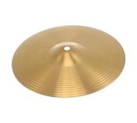 Mikinona Hi Hat Laiton pour Batterie Percussion Instrument Débutants et Joueurs Durable Résistante Aux Chocs