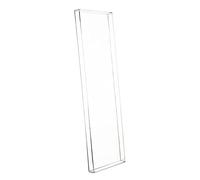 Mikinona Housse de Clavier Transparente en Acrylique pour Ordinateur Portable Protection Anti-Poussière Réutilisable Compatible Mécanique Facile à Nettoyer Design Élégant Couverture Claire