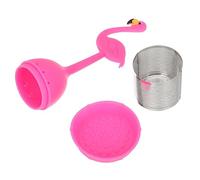 Mikinona Infuseur à Thé en Vrac Passoire A The pour Tasse en Silicone et Acier Inoxydable Design à Trous Denses, Pratique et Sûre