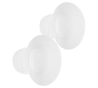 Mikinona Inserts de Bride en Silicone Mat 28Mm à 24Mm, 2 Pièces de Rechange pour Tire-Lait Manuel Portable, Bride Flexible Petite Taille, Pièces Adaptées pour Allaitement Maternel et Usage