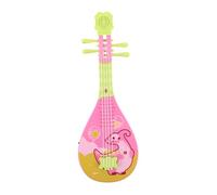 Mikinona Instrument de Musique Garçon Fille Pipa Traditionnelle Chinoise avec Motif Dinosaure pour Apprentissage Jeu Créatif et Performance