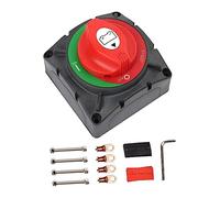 Mikinona Interrupteur Principal De Coupure Batterie Pour Camping Et Yacht Sécurité Multi-protection Commande Facile Par Bouton Rotatif Isolateur Alimentation Rv Et Véhicules Polyvalents