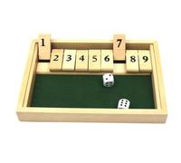 Mikinona Jeu de Société Bois pour Deux Joueurs Accèssoires de Jeu de Boisson Éducatif Familial Divertissement Ktv et Bar Numérique pour Entraînement Cérébral et Coordination