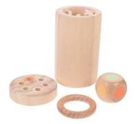 Mikinona Jeu Équilibre Bois Montessori pour Garçon Fille Éducatif Sensoriel pour Concentration et Motricité pour Interaction Parent-garçon Fille