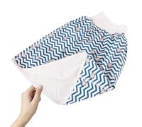 Mikinona jupe-couche pour bébés, apprentissage lavable, imperméable, sans fuite, ceinture dissimulée, coton pur, bleu, 0-4 ans, pour pratiquer le change sur sofa