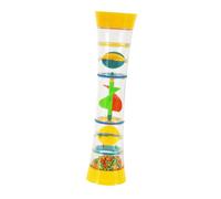 Mikinona Kaleidoscope Rotatif Jaune pour Garçon Fille Éducatif Sensoriel avec Sons Attrayants Stimule Éveil Motricité et Cadeau Anniversaire pour Garçons et Filles