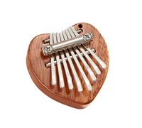 Mikinona Kalimba 8 Notes Mini Piano à Pouces en Bois Naturel Kalimba pour Débutants Instrument Musical Portable et Léger Musical Créatif pour Garçon et Filles et Adultes