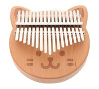 Mikinona Kalimba à Pouce Bois Tons pour Débutants Instrument Musical Portable et Compact Piano à Doigt pour Adultes Design Élégant et Facile à Jouer