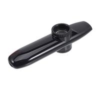 Mikinona Kazoo Double Membrane Noir Instrument Musique Compagnon Guitare Ukulélé Léger Portable Facile à Apprendre