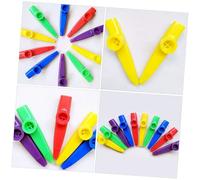 Mikinona Kazoo pour Garçon Fille Instrument Musical Portable Plastique Facile à Jouer sans pour Garçons Filles Éducation Musicale et Loisirs