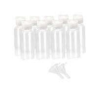 Mikinona Kit De 17 Flacons De Lotion Vides De 50 Ml Contenants De Toilette Rechargeables Entonnoir Pour Shampoing Crème Format Voyage Réutilisables