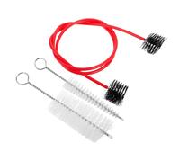 Mikinona Kit de Nettoyage Flexible pour Instruments à Vent avec Brosse Tube et Embouchure Manche Inox pour Trombone Saxophone Élimination des Saletés