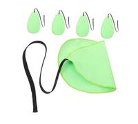 Mikinona Kit De Nettoyage Pour Saxophone, 5 Pièces, Chiffon Vert, Pour Saxophone Alto, Clarinette, Flûte Et Piccolo, Écouvillon En Fibre Pour Un Nettoyage Et Un Entretien Efficaces