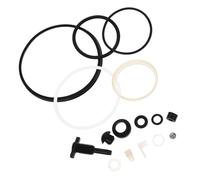 Mikinona Kit de Réparation pour Cric Hydraulique Vertical 125 Tonnes 16 Joints D’Étanchéité en Acier Piston de Pompe Valve Anti-Poussière Goupille de Verrouillage - Accessoire