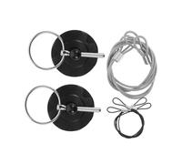 Mikinona Kit de Verrouillage pour Goupille de Capot Accessoires de Course pour Véhicules Sécurité Renforcée et Installation Facile