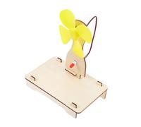 Mikinona Kit Éducatif DIY Générateur Éolien Miniature Expérience Scientifique Construction Électrique pour Garçon Fille Apprentissage Pratique Couleur Aléatoire Couleur Aléatoire