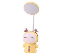 Mikinona Lampe de Bureau LED USB Protection des Yeux Lampe de Table Garçon Fille Cartoon Veilleuse Rechargeable Décorative Cadeau Maison