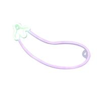 Mikinona Lampe Néon LED Aubergine Créative Décorative Murale pour Fêtes Intérieures Applique Murale sans Chaleur Suspension Veilleuse LED Ambiance Romantique et Originale