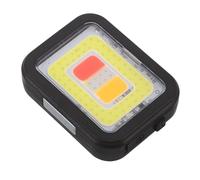 Mikinona Lampe Torche à Clip Noir Rechargeable pour Course Nocturne, Feux de Sécurité Légers et Multifonctions, Éclairage Haute Visibilité pour Jogging, Marche et Entraînement Extérieur