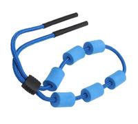Mikinona Lanière de Lunettes Flottante Bleue, Fixation Stable | Polyester et Écume, Design Extensible, Usage pour Activités Équestres, Maintien Sûr, Style Soigné
