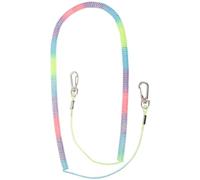 Mikinona Lanière de Pêche Élastique 5 Mètres pour Canne à Pêche, Corde de Sécurité Robuste en Fil Coloré, Corde D’Attache Réutilisable pour Sports de Plein Air, Kayak et Navigation