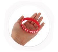 Mikinona Lot De 10 Bracelets Colorés En Silicone Pour La Rentrée Scolaire Bracelets De Motivation Pour Enfants De Sport À Paillettes Encourageant Les Premiers Garçons Gel