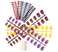 Mikinona Lot De 12 Faux Courts Et Carrés À Appliquer Soi-même Pour Femme Application Facile Idéal Pour Un Anniversaire Un Mariage Noël La Vie Quotidienne