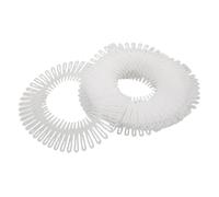Mikinona Lot de 12 Peignes Invisibles Élastiques Transparents M4-012 Peignes Portables en Plastique pour Cheveux Bandeaux à Ressorts pour Dompter les Mèches Rebelles au Quotidien Loisirs