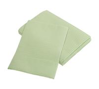 Mikinona Lot de 125 Tampons Jetables Double Couche, Tapis Épais Imperméable en Pâte de Bois et Pe, Tapis de Protection Pratique pour Tatouage, Esthétique et Soins Dentaires, Usage