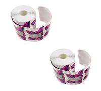 Mikinona Lot de 2 Autocollants pour en Gel Gamme Complète de Modèles Guide de Formes D' 100 Pièces