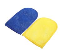 Mikinona Lot De 2 De Exfoliants Pour Le Bain Mitaines De Gommage Pour Le Corps De Riche En Bulles En Profondeur Pour Un Soin Doux De La Peau