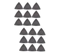 Mikinona Lot De 2 Médiators Triangulaires Noirs Pour Guitare 20 Pièces X 2 Pour Un Jeu Fluide