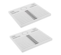 Mikinona Lot De 2 Outils De Greffe De Cils Fournitures D'Extension De Cils Porte-Colle Adhésive Plateaux Pour Extensions De Cils Outil D'Extension De Cils Outil De Greffe De
