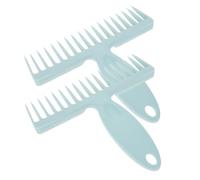 Mikinona Lot De 2 Peignes à Balai Dépilatoires, Petit Format, Plastique Robuste, Outil De Nettoyage Pour Poils De Chat Et Poussière, Accessoire Ménager Portable Pour Balai