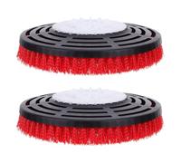 Mikinona Lot De 2 Têtes De Rechange Pour Balai Vapeur Accessoires De Rechange Pour Nettoyeur Vapeur Brosses Pour Nettoyeur Tête De Brosse De Pour Balai À Poils En