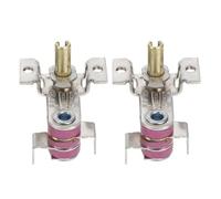 Mikinona Lot de 2 Thermostats de Rechange pour Radiateur Électrique à Bain d'Huile Régulateur de Température Contrôle Précis Accessoires pour Chauffage Électrique Couleur Aléatoire