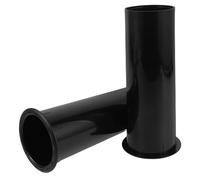 Mikinona Lot de 2 Tubes D’évent Bass-Reflex 65×180 Mm en Plastique pour Caisson de Basses, Tube de Basse Haute Performance Compatible Enceintes Portables et Domestiques, Amélioration
