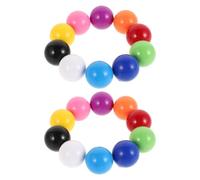 Mikinona Lot de 20 Mini-balles en Plastique Colorées, 10 Couleurs X 2 Pièces, Matériel Pédagogique en Mathématiques, Balles de Remplacement pour Jeu de Balle Qui Tombe, Jouets pour Garçon