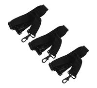 Mikinona Lot de 3 bandoulières de rechange pour étui de violon/ukulélé/hautbois/guitare acoustique et sacoche pour ordinateur portable : bandoulière réglable de 87 cm (34,2 pouces) et