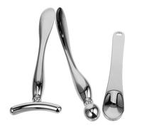 Mikinona Lot De 3 Bâtons Masseurs Contour Des Yeux En Alliage De Zinc, Applicateurs De Crème Contour Des Yeux Compacts, Multifonctions Pour Soin, Anti-ombres Et Poches, Soin Visage Portable