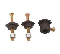 Mikinona Lot de 3 Engrenages Métalliques pour Machine à Hot-dogs Engrenage Moteur 8 Mm Pièces de Remplacement Robustes pour Réparation la Cuisine Professionnelle et Fêtes