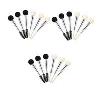 Mikinona Lot De 3 Éponges De Maquillage Pinceaux À Sourcils Fards À Paupières 6 Pièces X 3