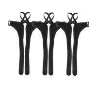 Mikinona Lot de 3 Paires de Dragonnes Élastiques Confortables pour Bâtons de Ski et Randonnée Sangles de Fixation Universelles Accessoires de Marche Antidérapants pour Trekking et