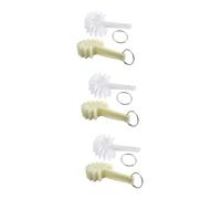 Mikinona Lot De 3 Présentoirs Pour Nail Art 120 Embouts Et 2 Supports Pour Vernis À En Matériau Naturel