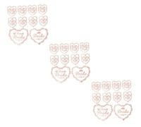 Mikinona Lot De 3 Souvenirs De Mariage Temporaires Pour Demoiselles Dhonneur De Fête Denterrement De Vie De Jeune Fille 40 Pièces X 3