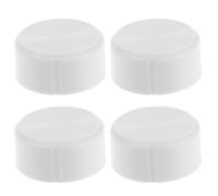 Mikinona Lot de 4 Boutons de Réglage de Thermostat Universels en Plastique, Taille 6, pour Mini-réfrigérateur, Congélateur et Radiateur Mural, Commande Précise de Température,