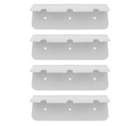 Mikinona Lot De 4 Crochets De Siège pour Bateau Gonflable Canoë Kayak Etc Ces Crochets en PVC Gris sont Compatibles avec Les Sièges De Bateaux Kayaks Et Autres Embarcations